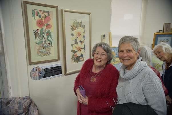 Residents show artistic flair