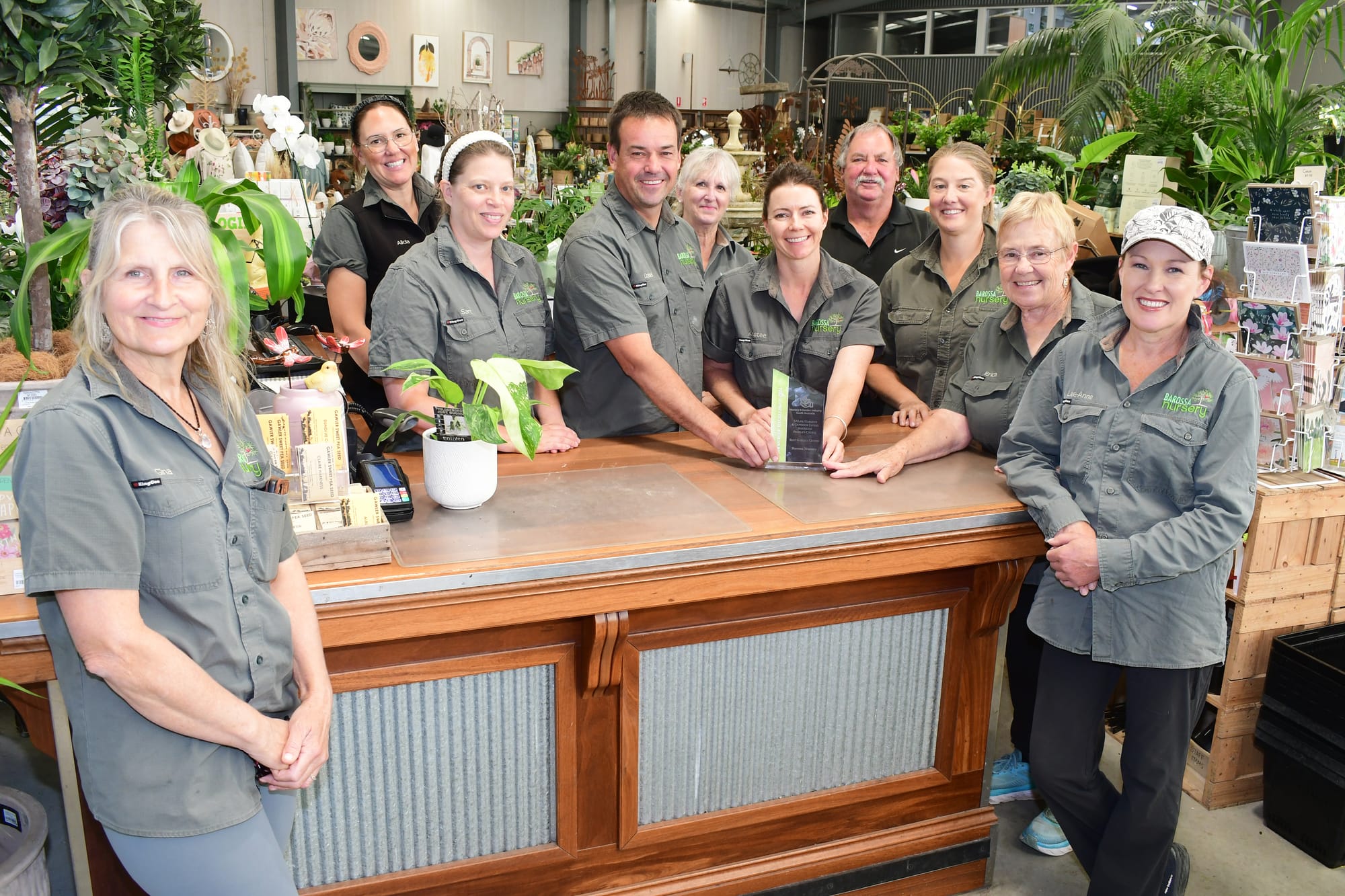 Three out of four ain't bad: Barossa Nursery win People's Choice award