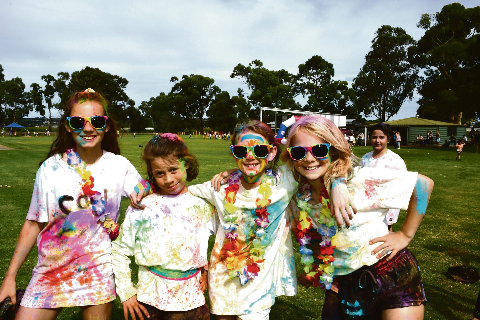 The bright stuff at fun run
