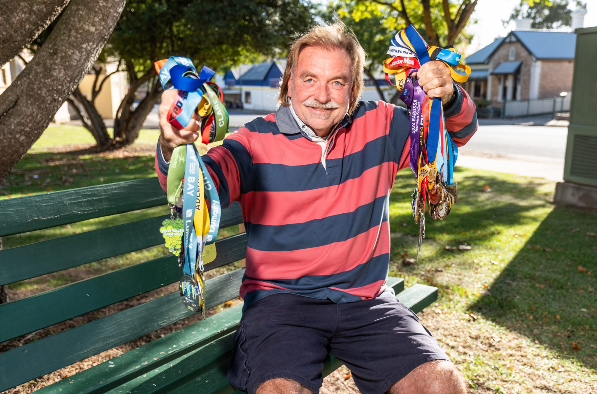 Catch him if you can! Graeme’s half marathon haul