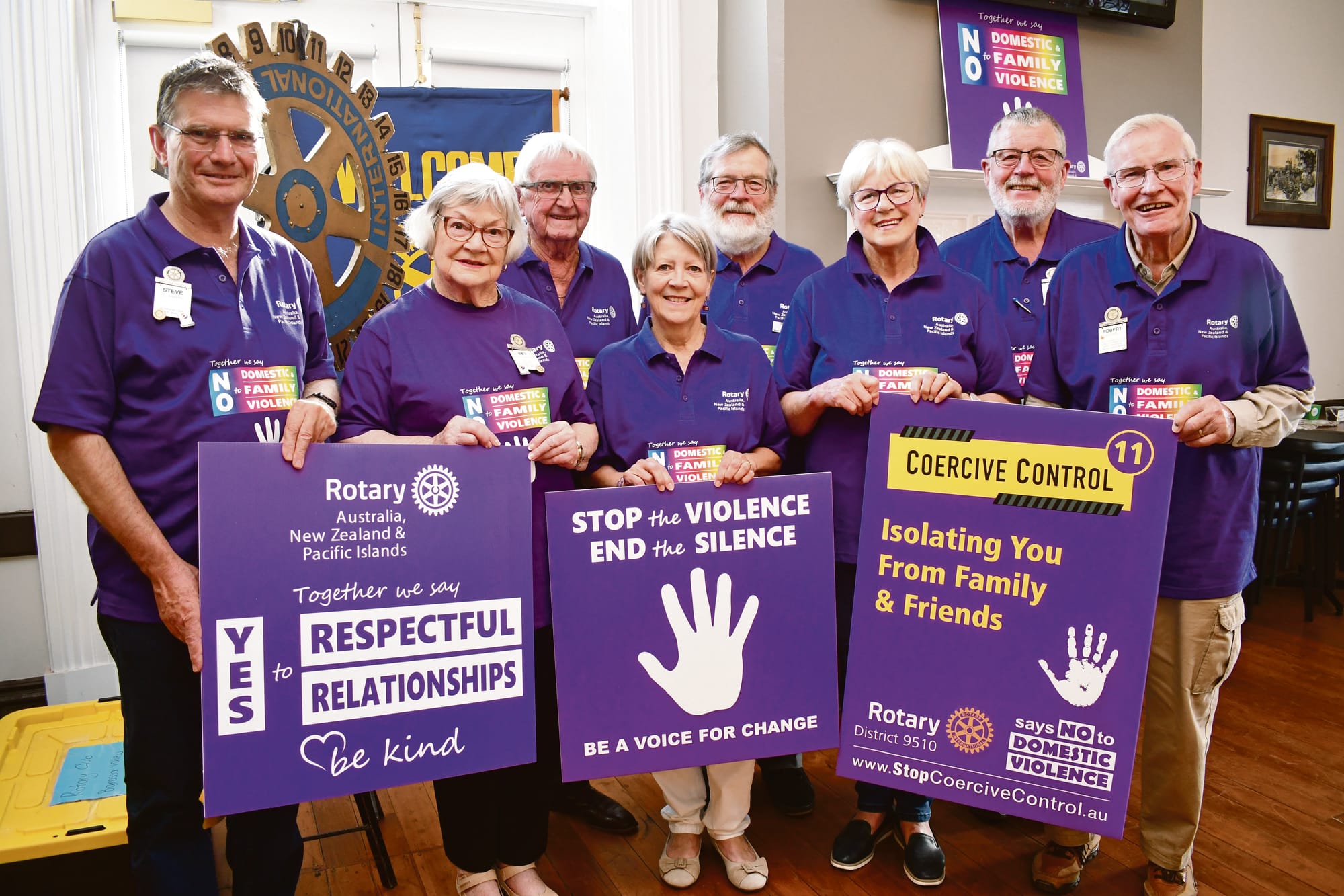 Locals' emotional plea: Say No to DV