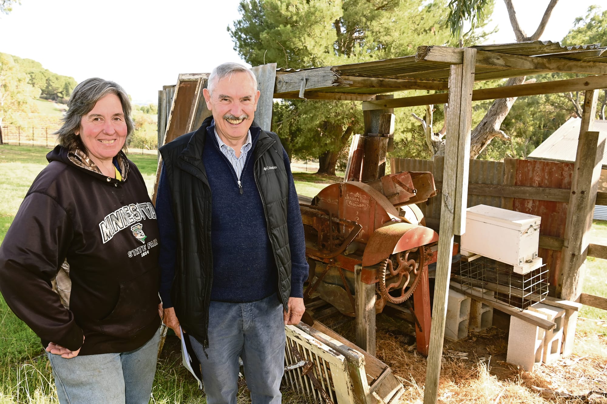 Jane Ferrari visit by Angaston & Penrice Historical Society