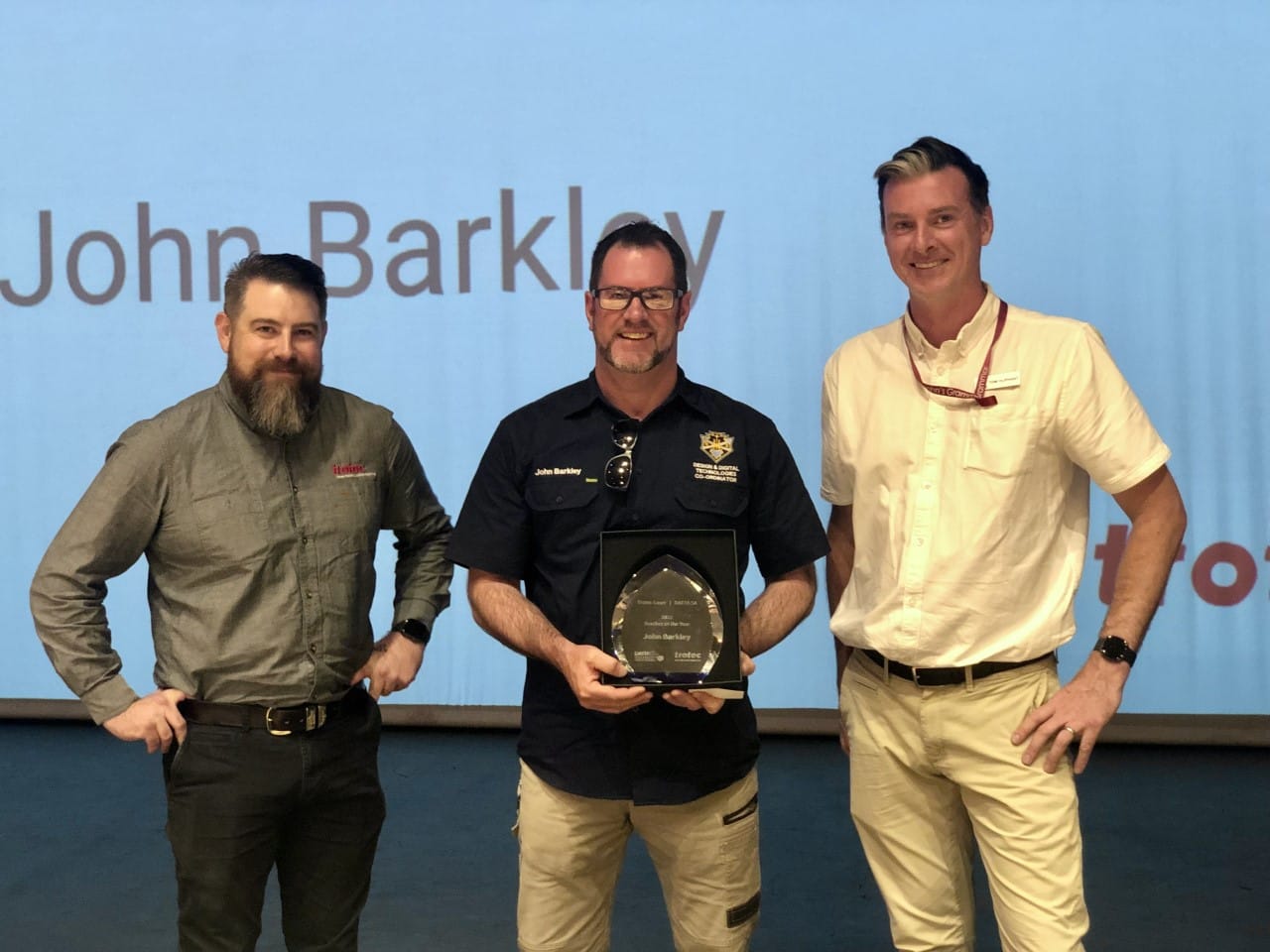 John Barkley a deserving winner