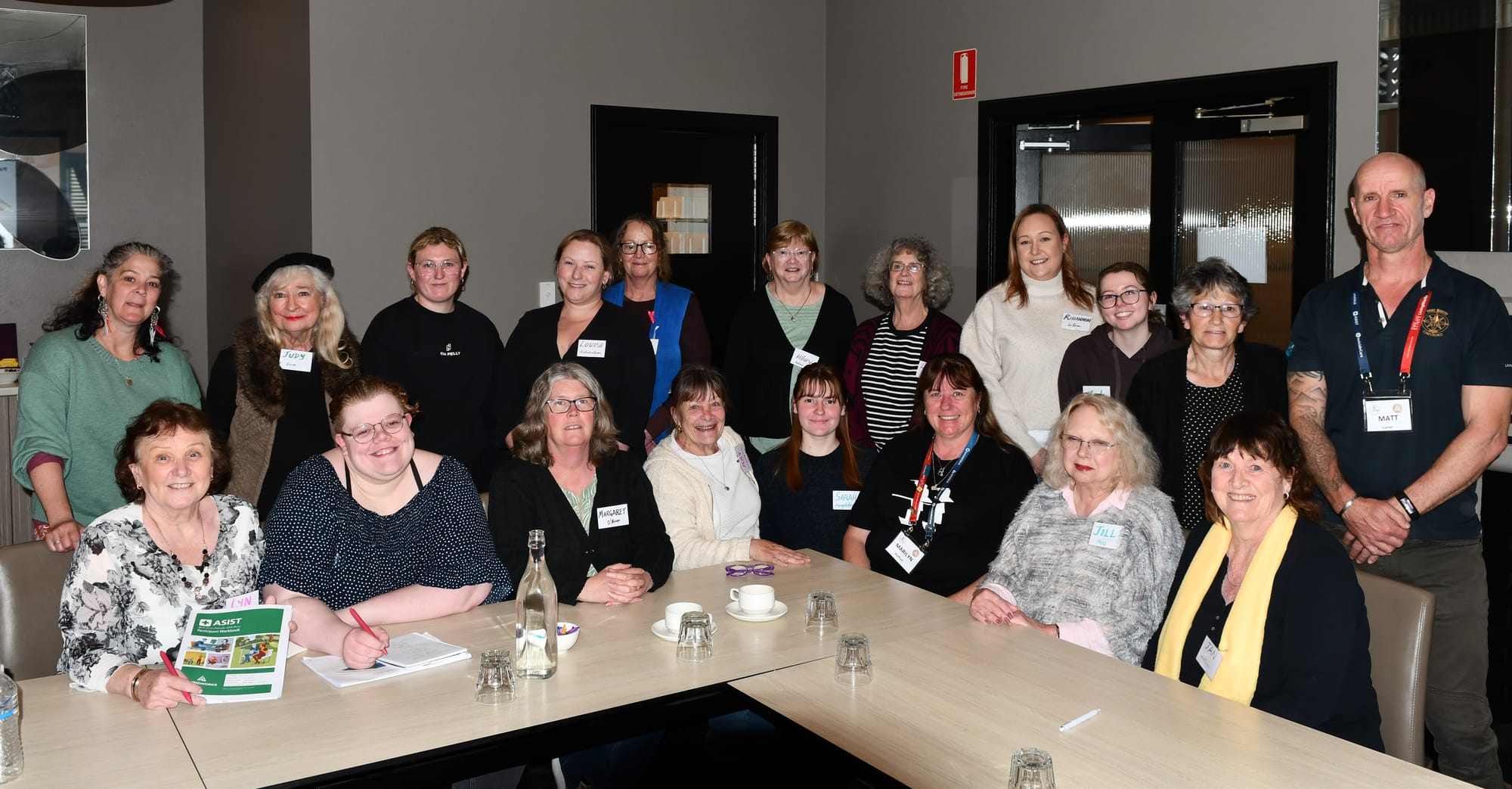 Learning to ASIST someone in crisis