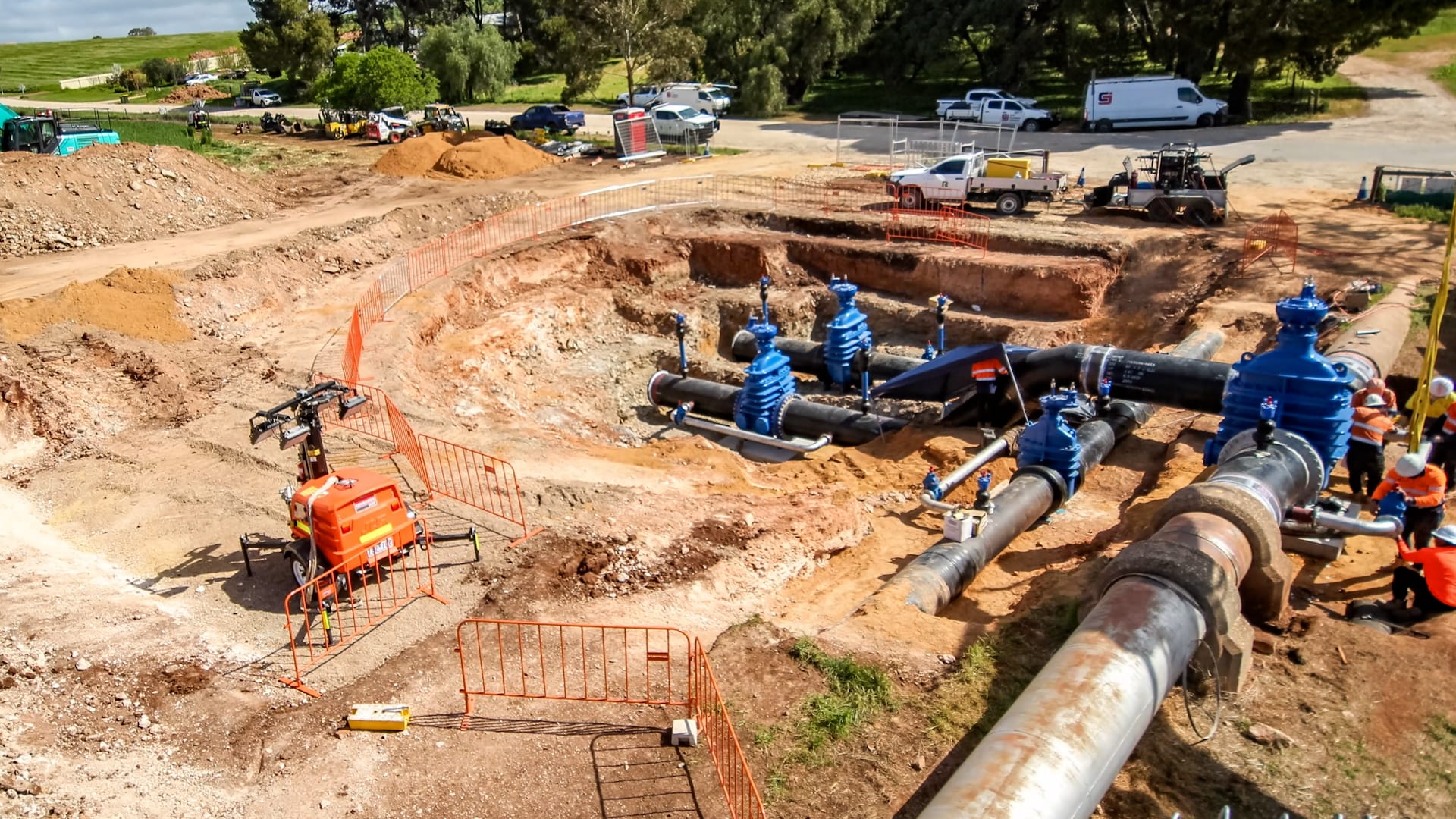 Largest water tanks in a decade