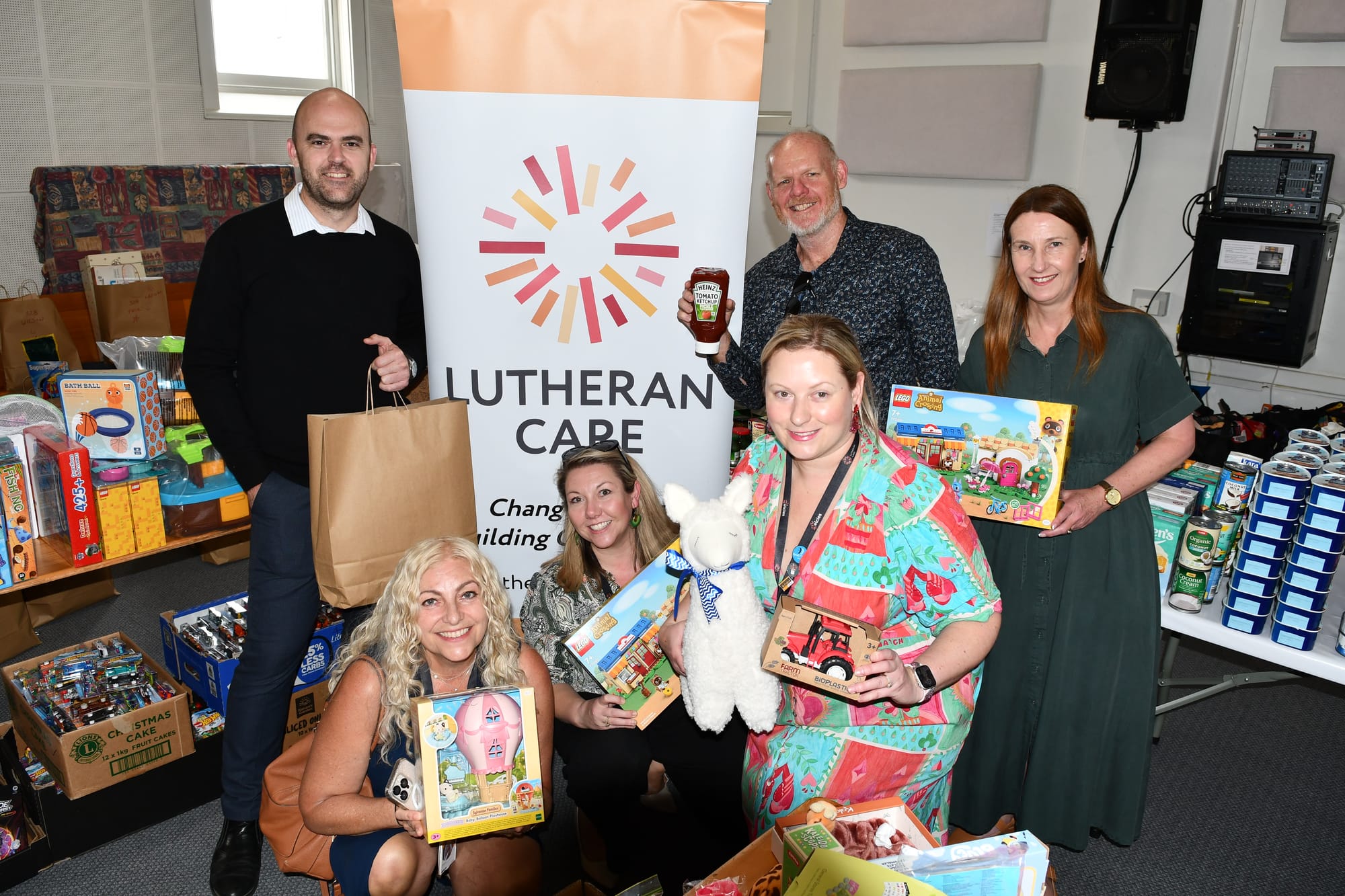 Bringing local families Christmas care