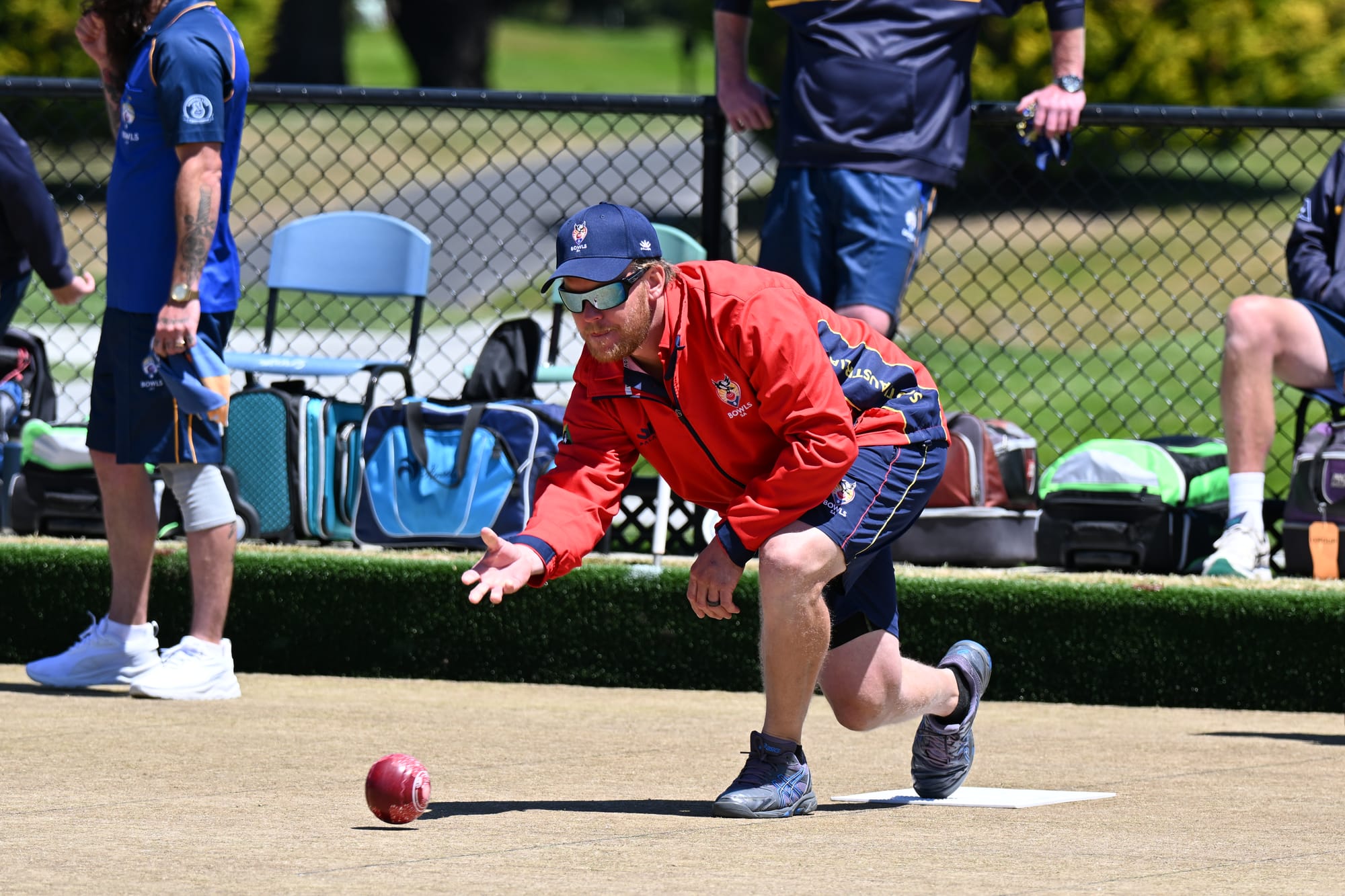 Bowling them over in Tassie