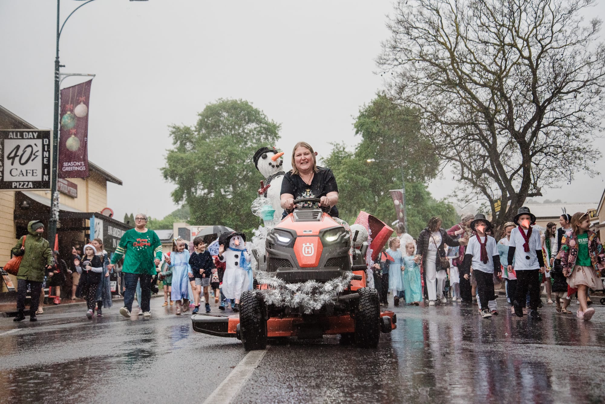 It rained on our Parade...and we’re still smiling