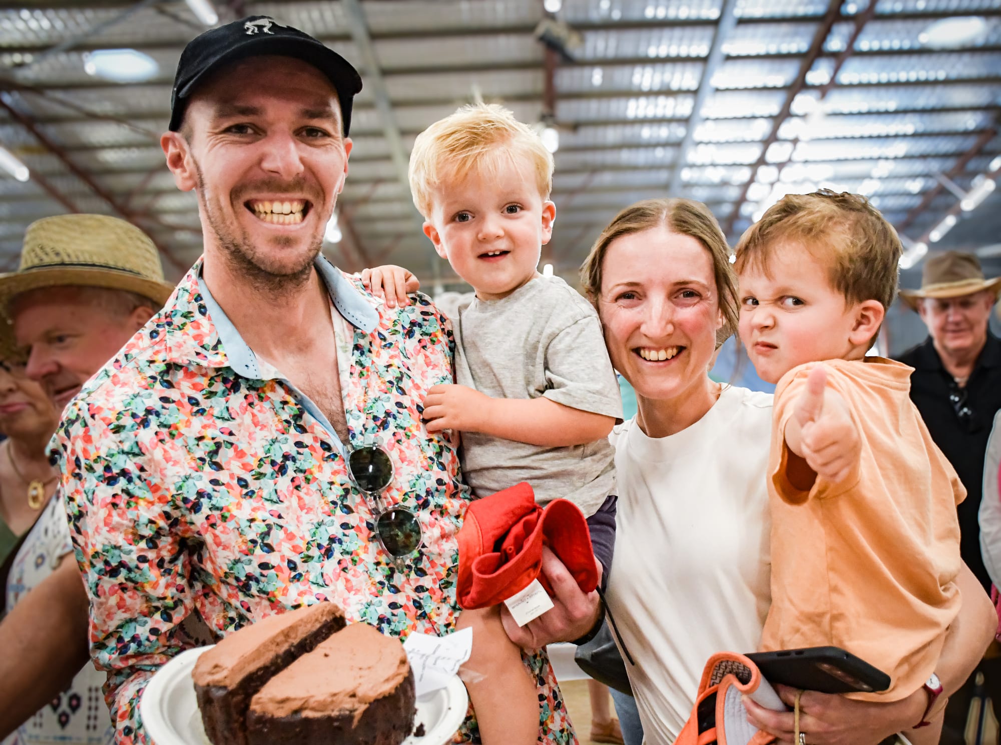 Putting on a show: Tanunda shines on the big day