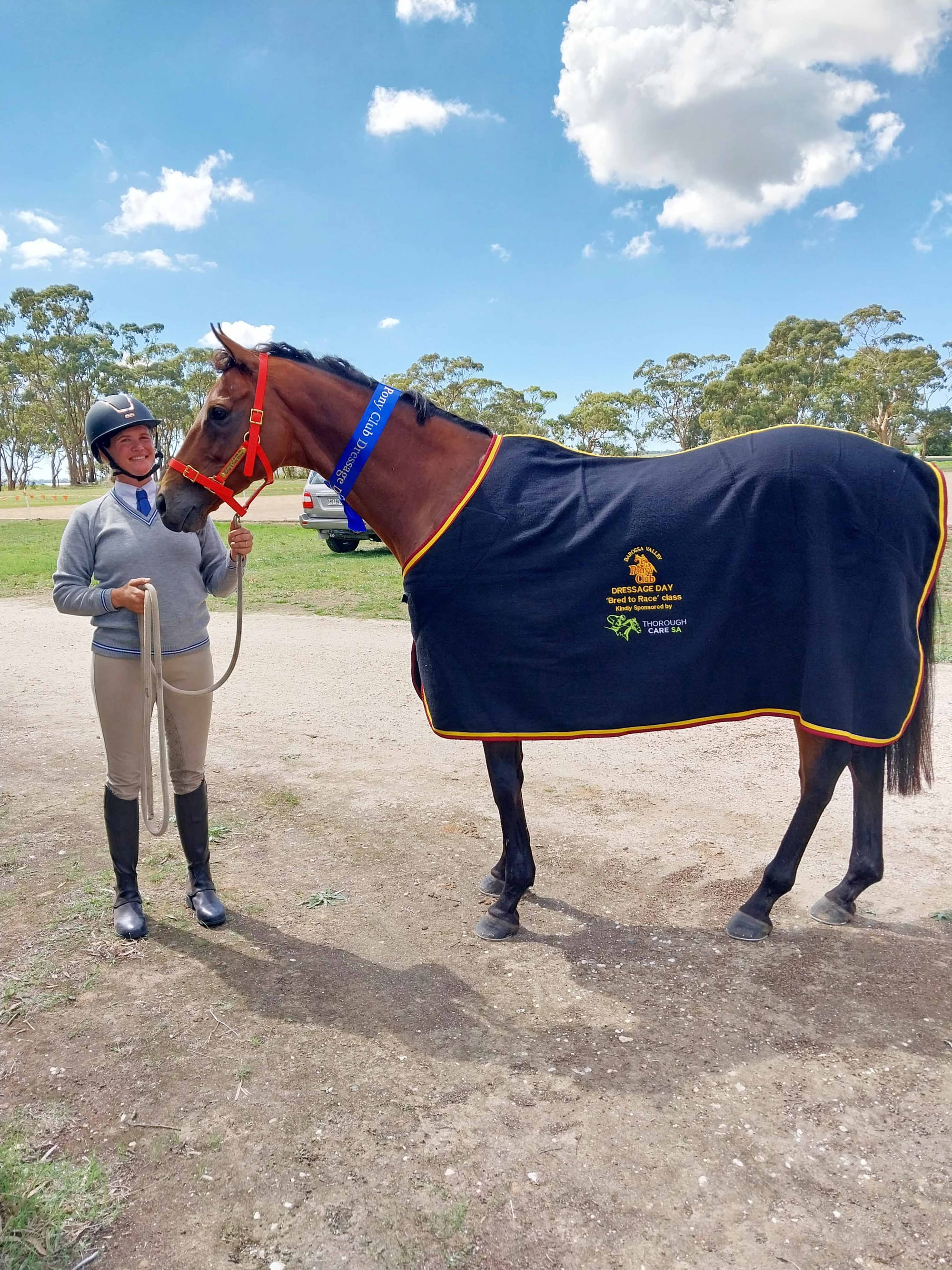 Horse and rider reunited