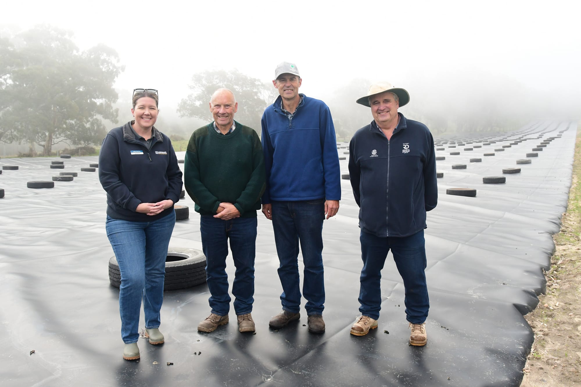 Lined catchment a first for Barossa
