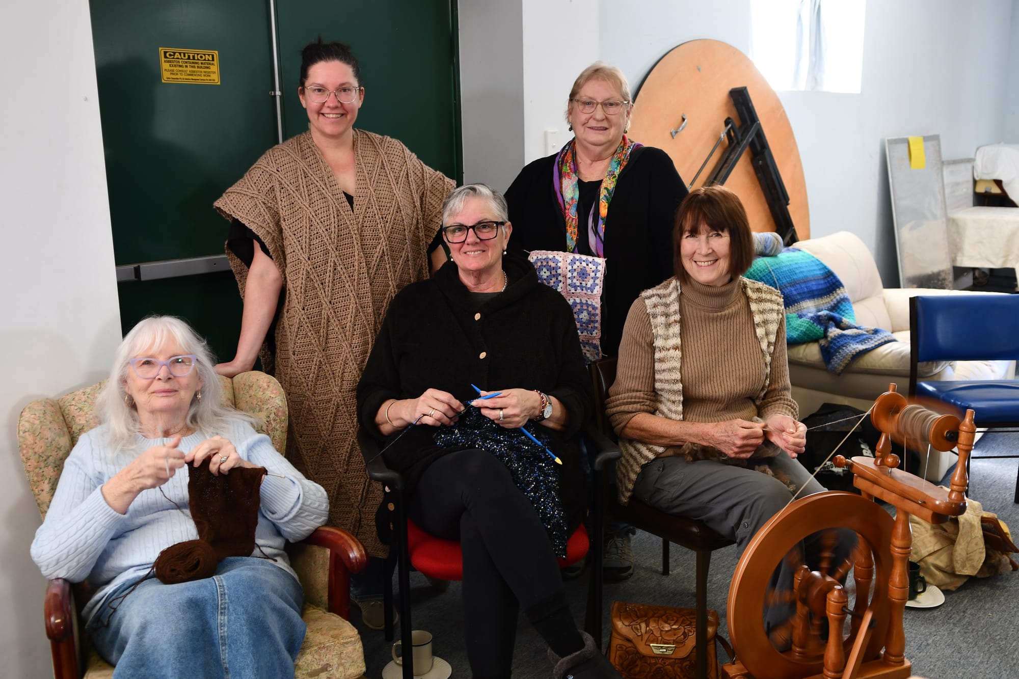 Fibre craft and forming friendships