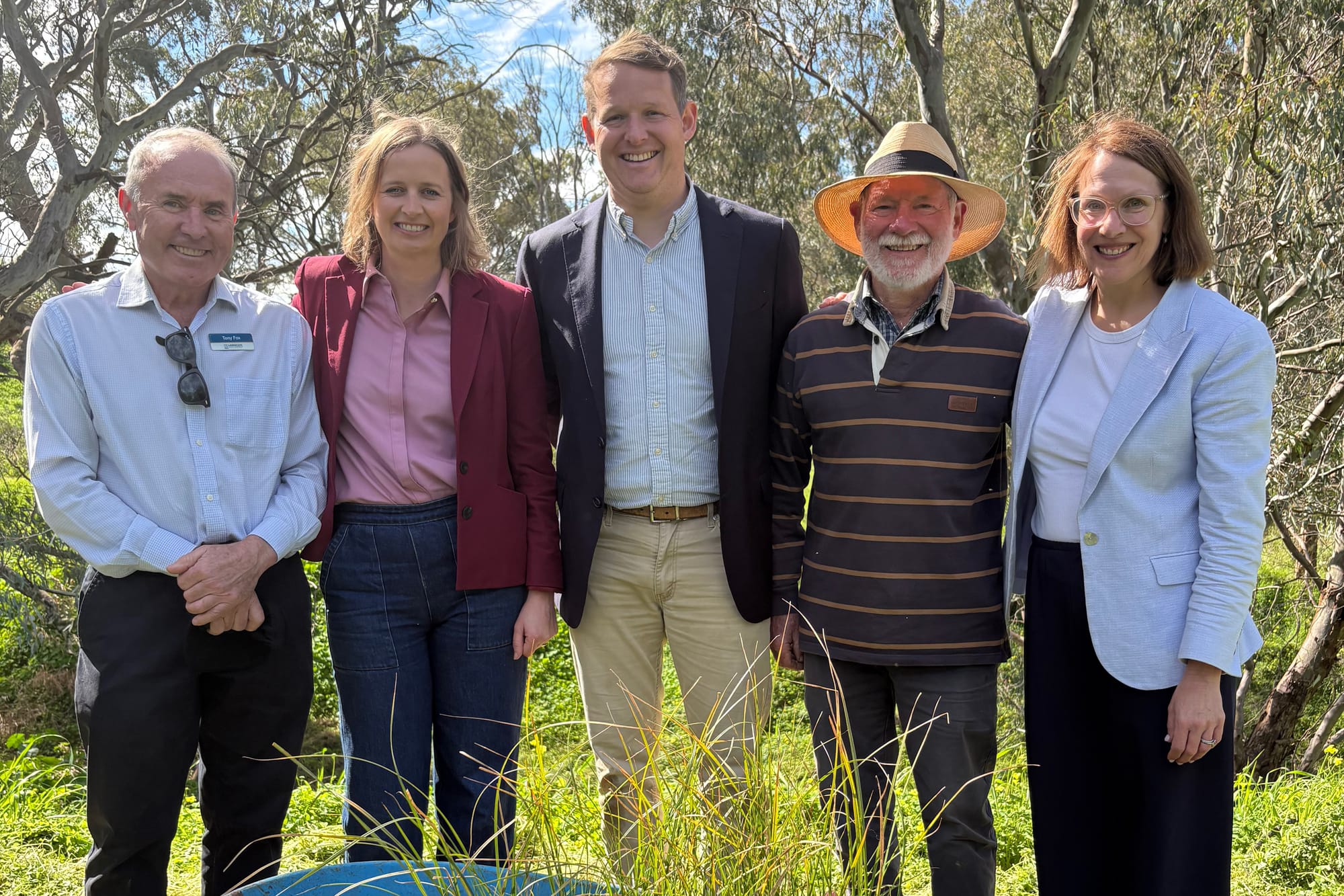 Revegetation work set to start on park lands