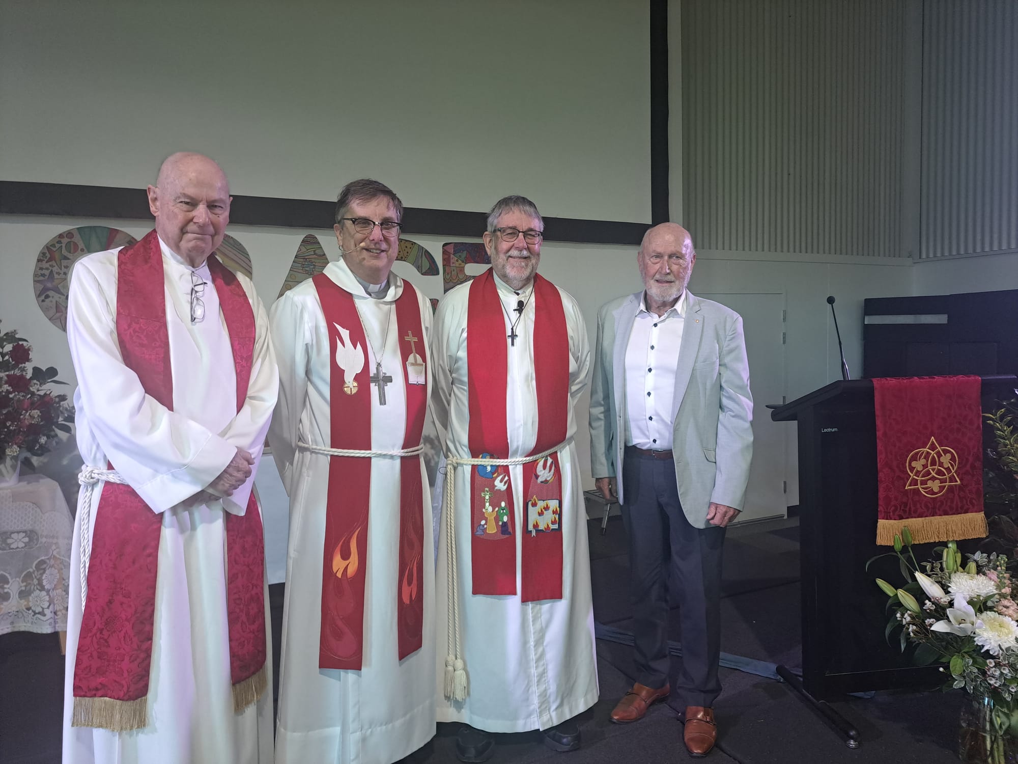 New Pastor welcomed at newly formed church