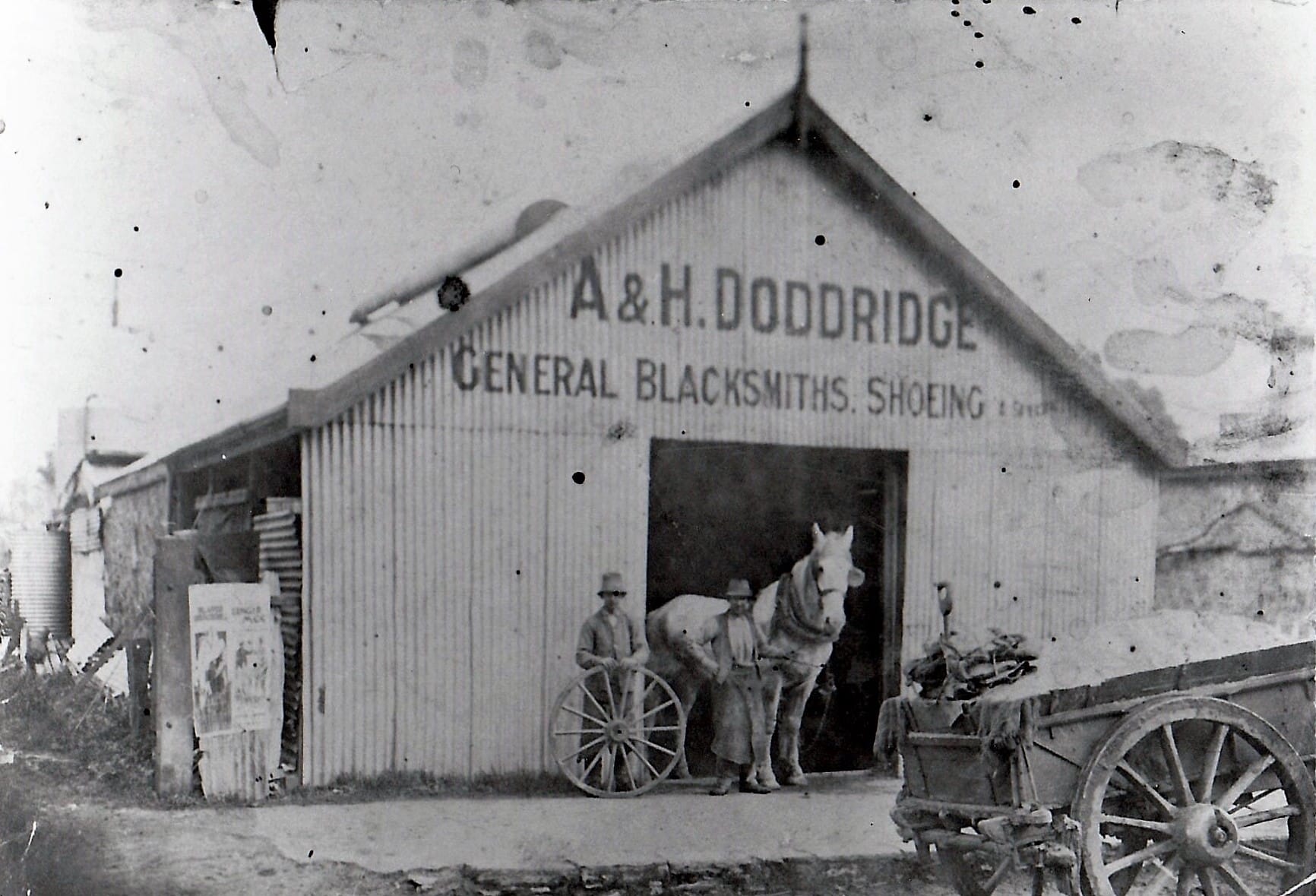 “With his rusty hands of gold”: A brief history of Angaston’s Doddridge Blacksmith