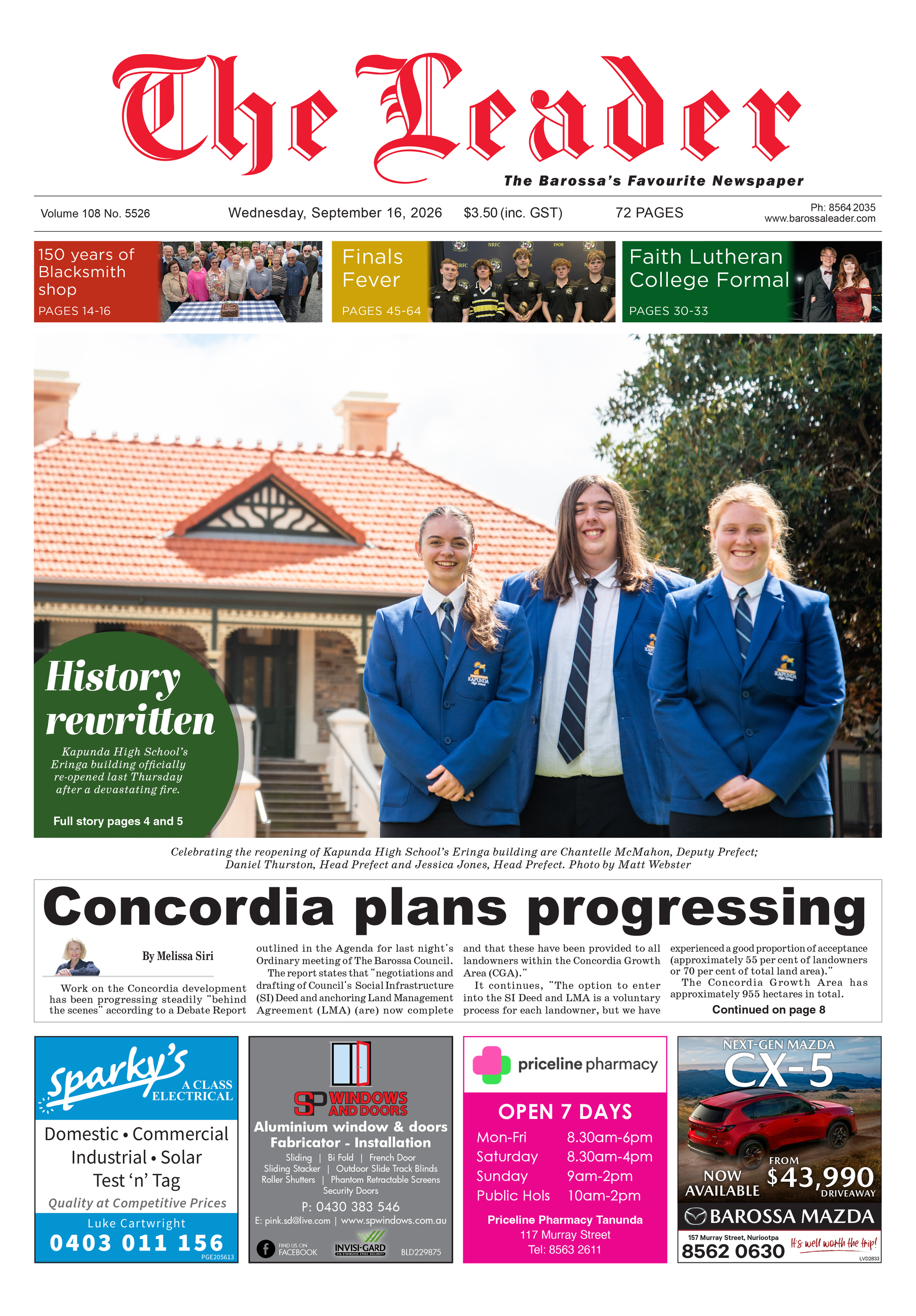 The Leader - September 16, 2026