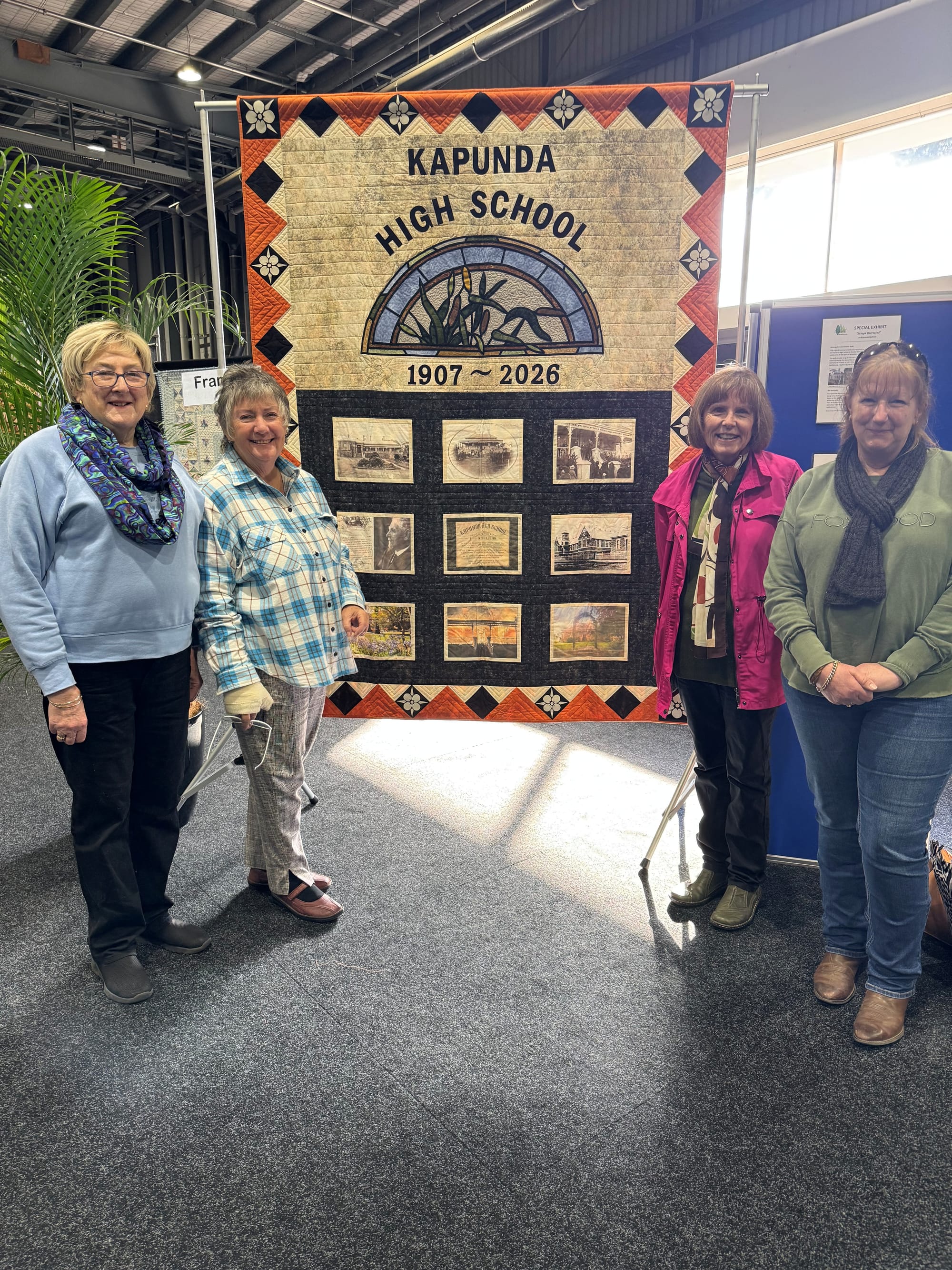 Kapunda Quilters recreate history