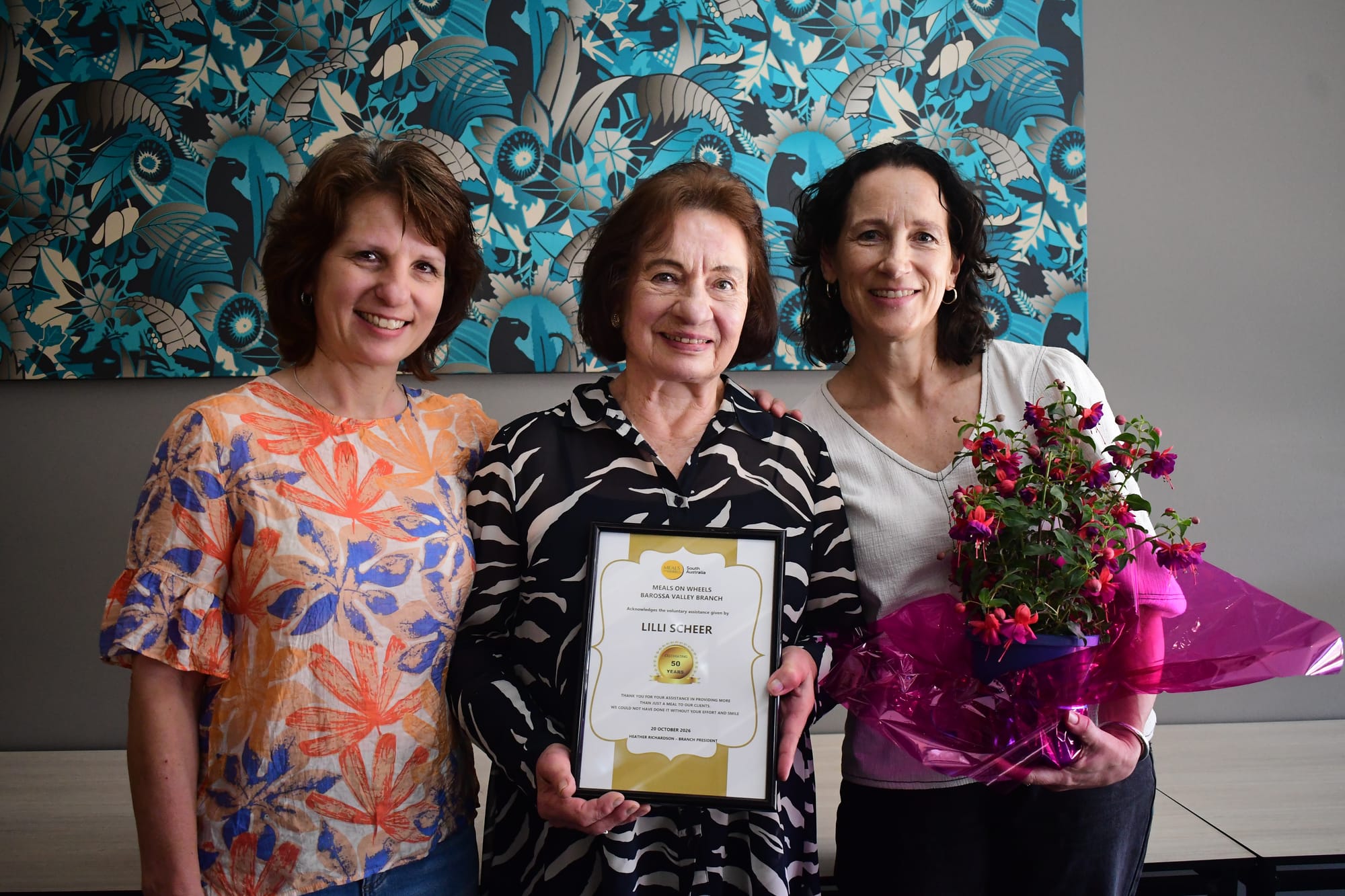 Volunteers awarded for service