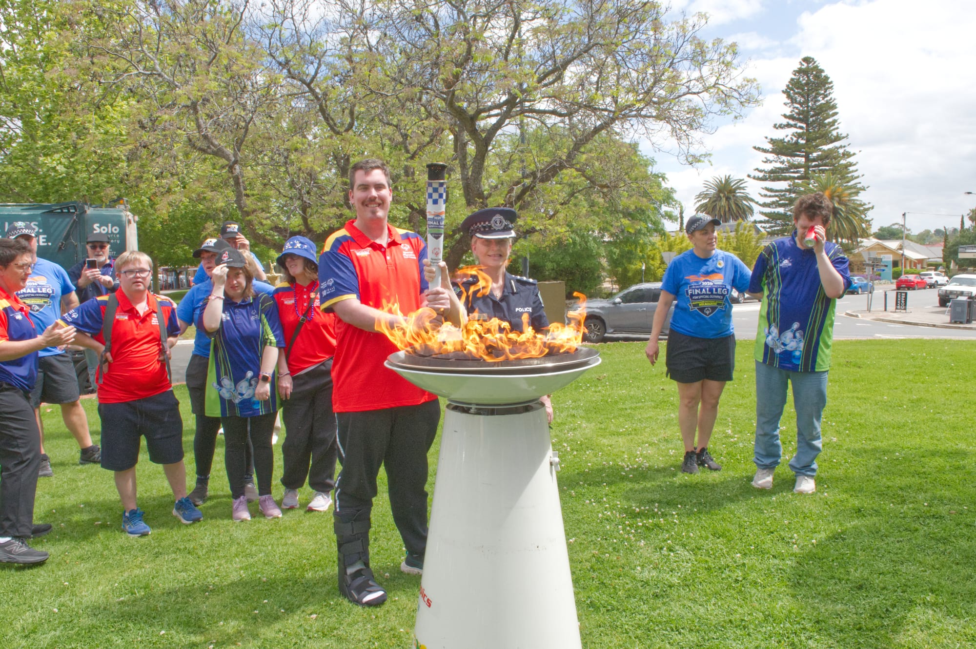Flame at Tanunda