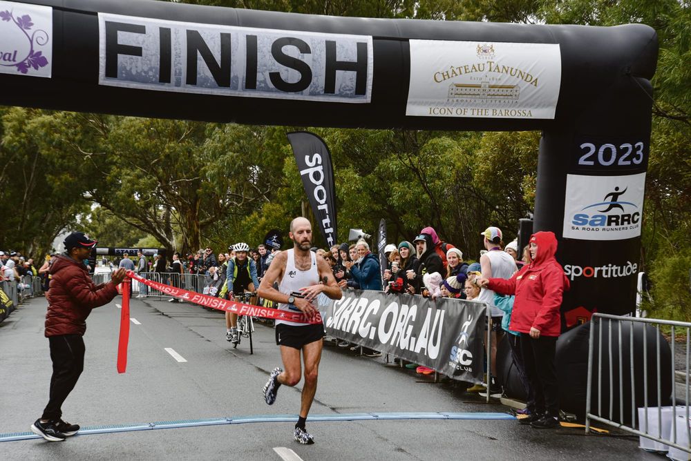 Wet weather no dampener on Barossa Marathon post image