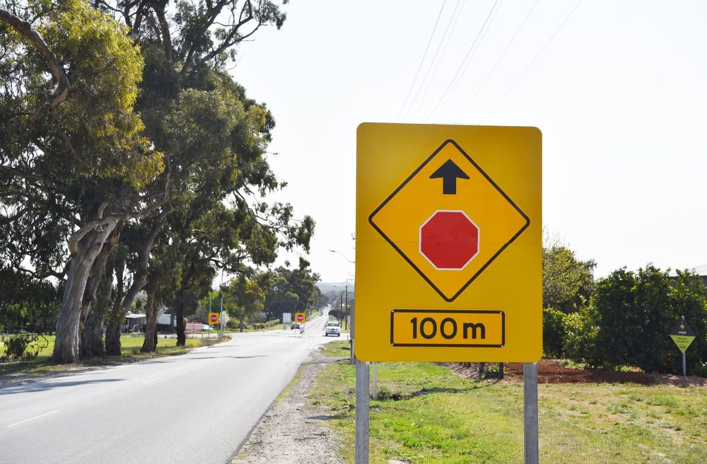 New look stop signs at notorious intersection post image
