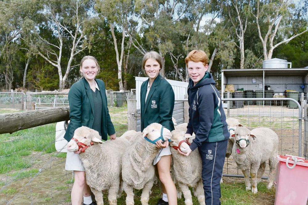 Faith Lutheran students put on a show at Sheep Expo post image