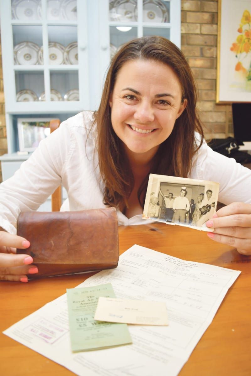 55 year old wallet discovered in Tanunda ceiling post image