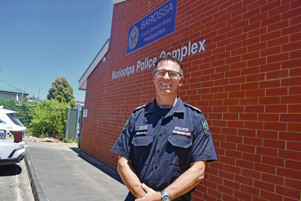Senior Sergeant Sam arrested by the Barossa post image