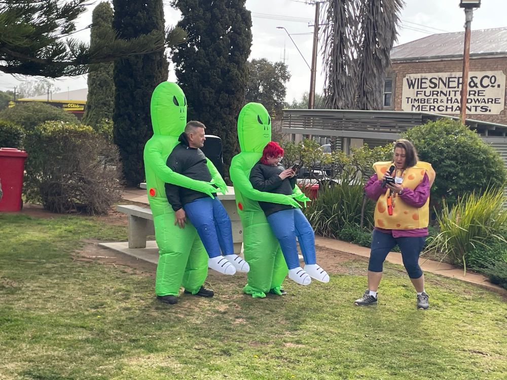 'Extra-terrestrial' geocaching event at Eudunda post image
