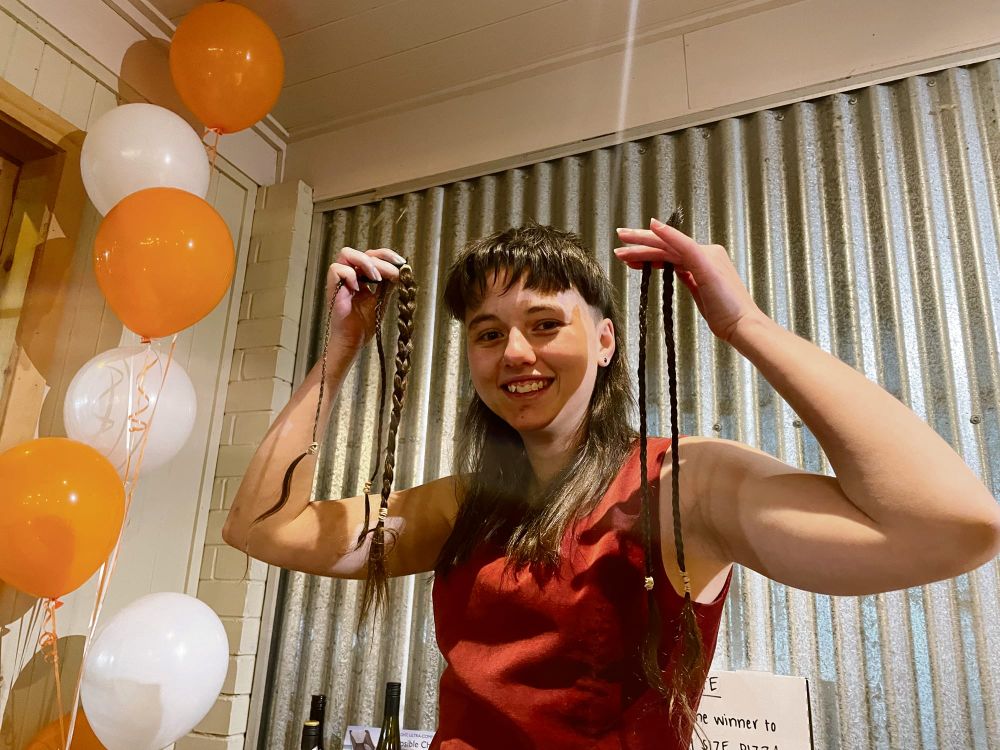 Sarah’s mullet raised over $11,000 post image