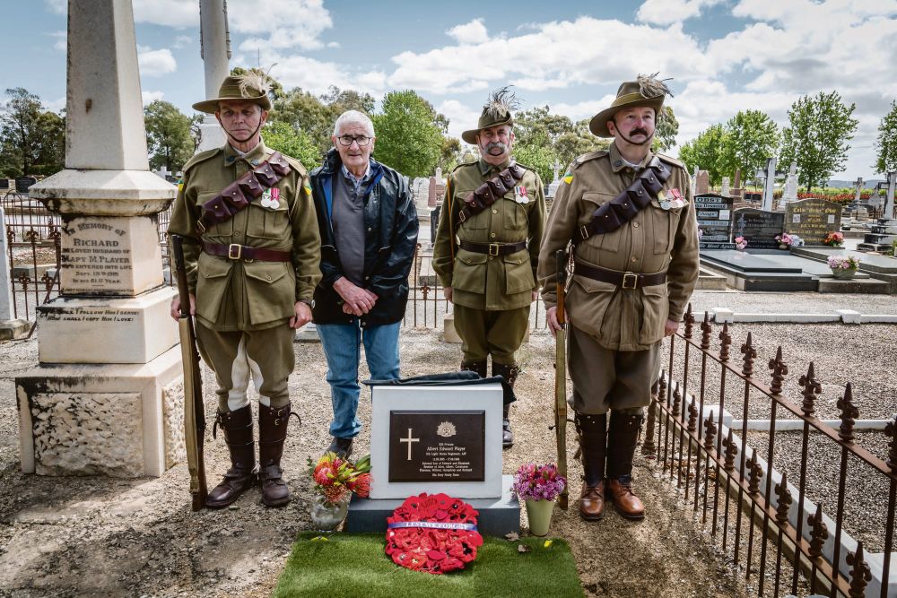 Honouring the service of Trooper Player post image