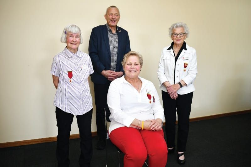 Lyndoch Red Cross members celebrate milestones post image