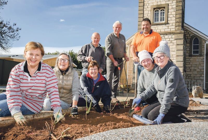 Heritage garden “coming up roses” post image