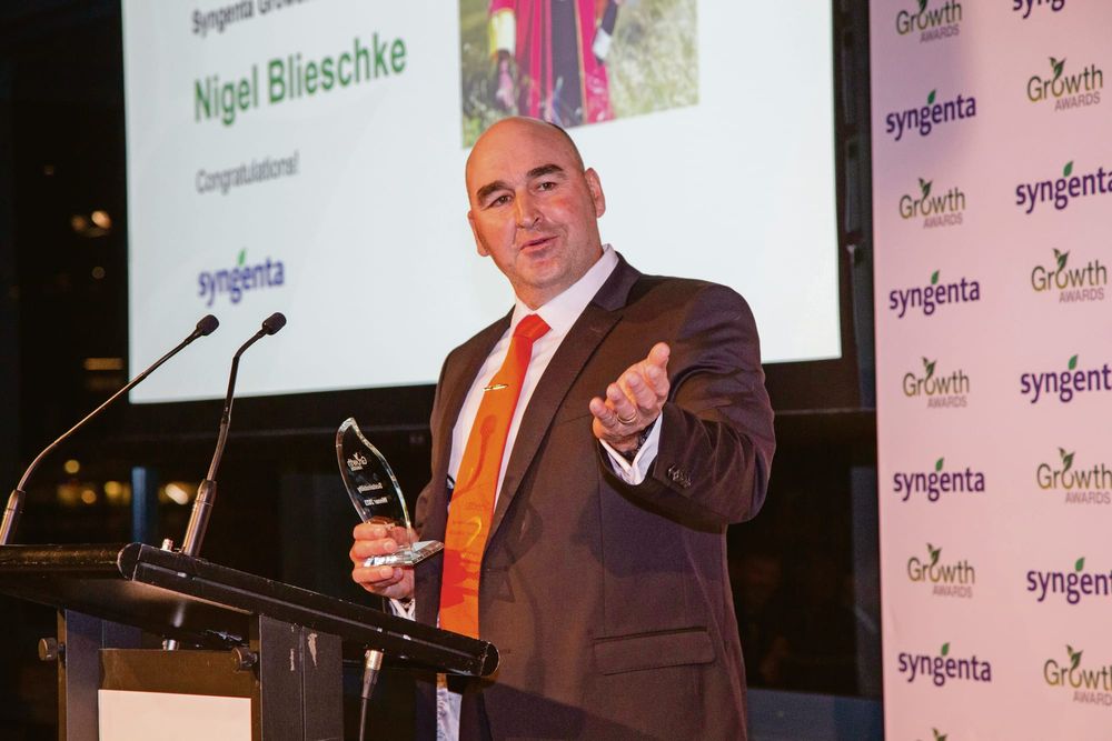 Nigel Blieschke awarded on national stage post image