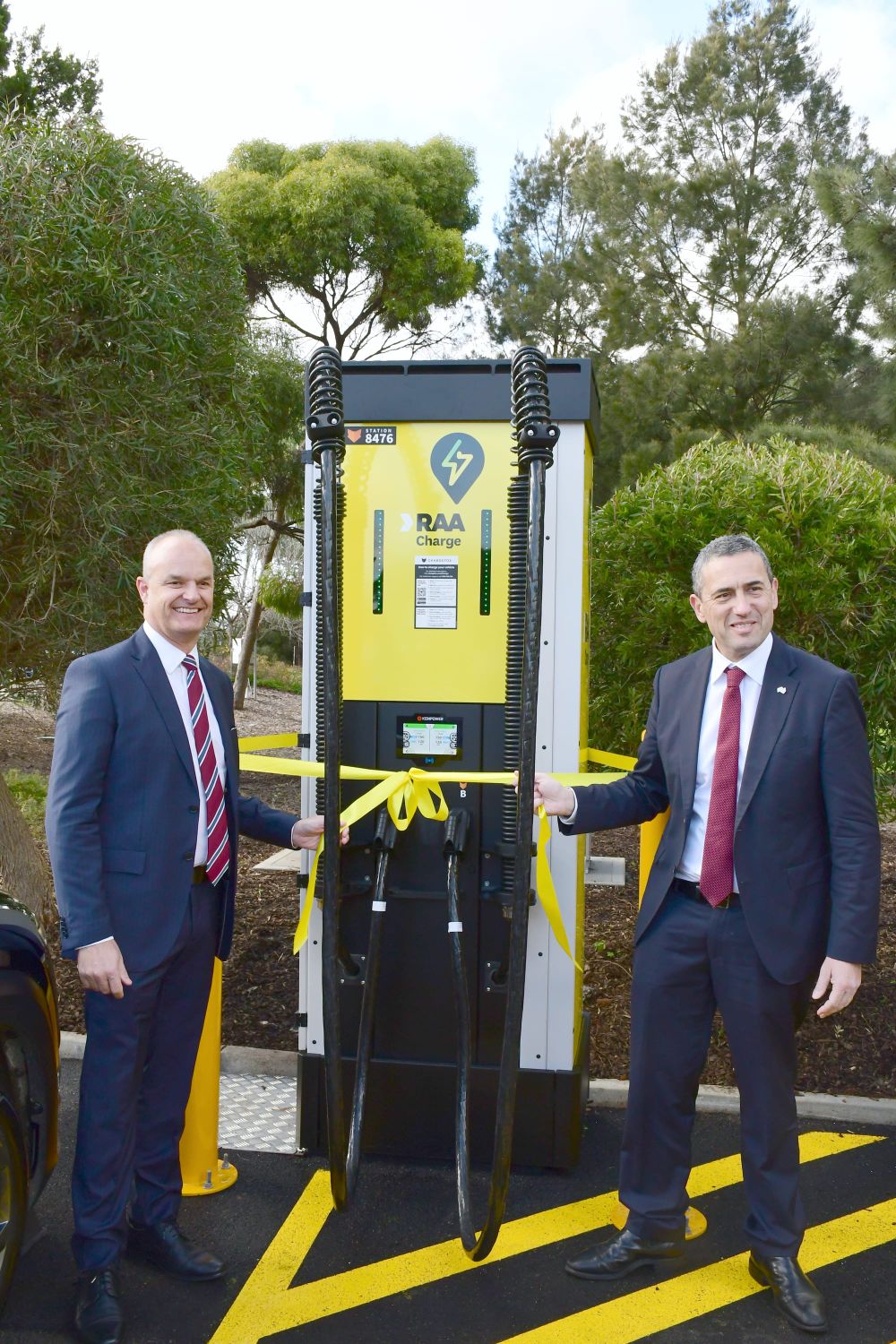 Electric vehicles all charged up at Barossa Central post image
