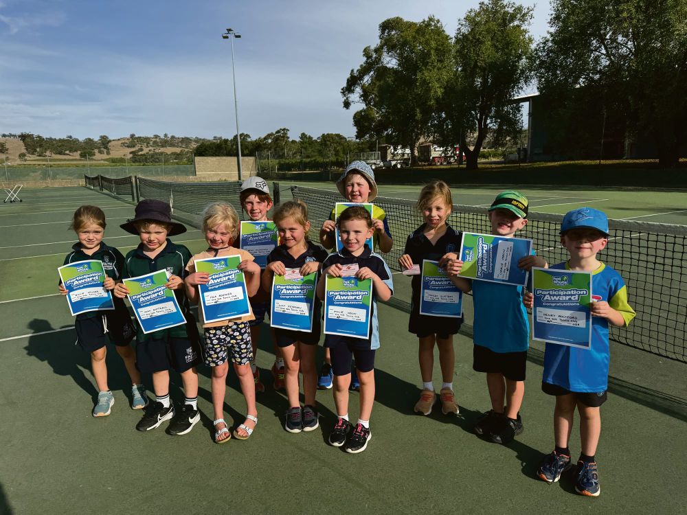 Vine Vale Tennis Club Junior Presentations post image