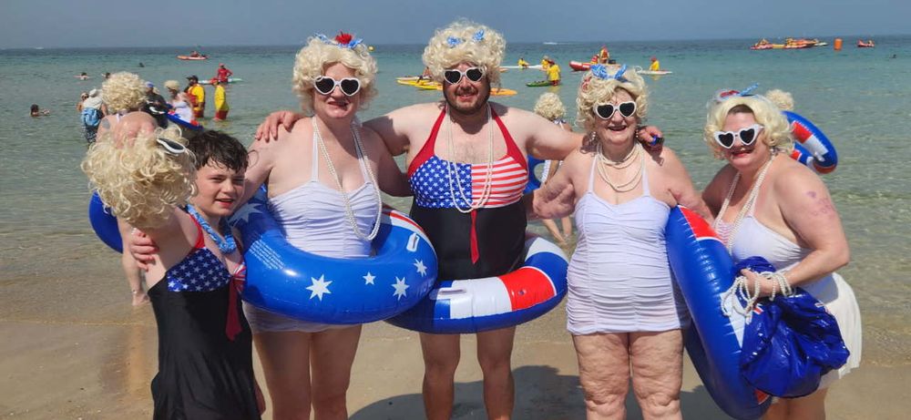 Some Barossans like it hot at Marilyn Jetty Swim post image