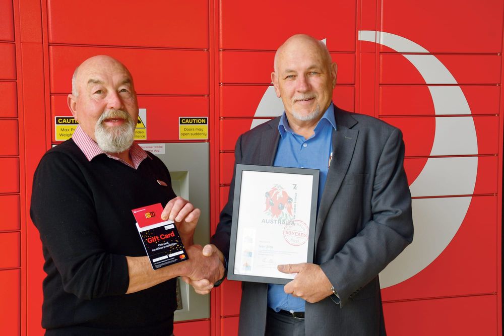 Ivan achieves 50 years with Australia Post post image