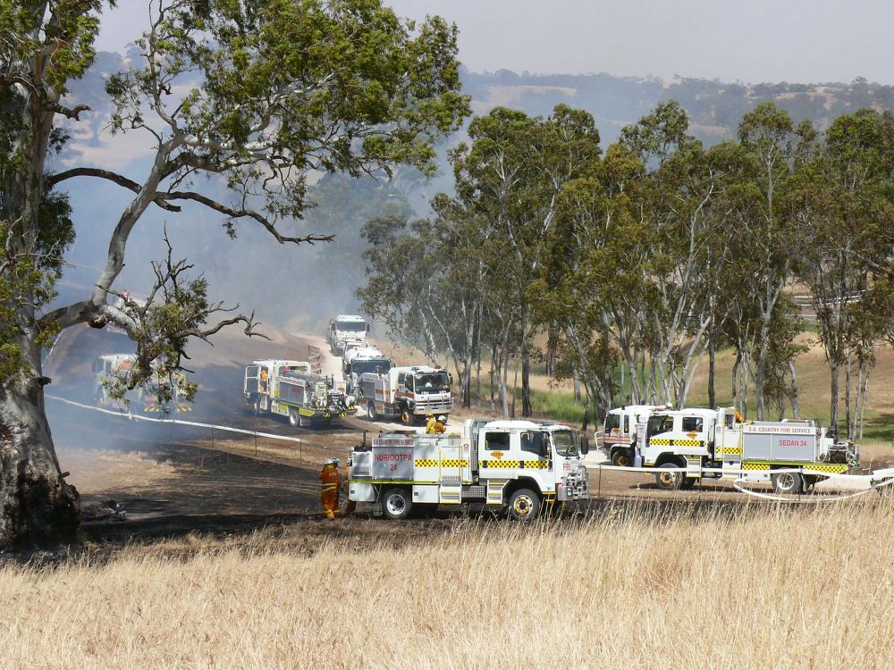 Threat reduced for Angaston fire post image