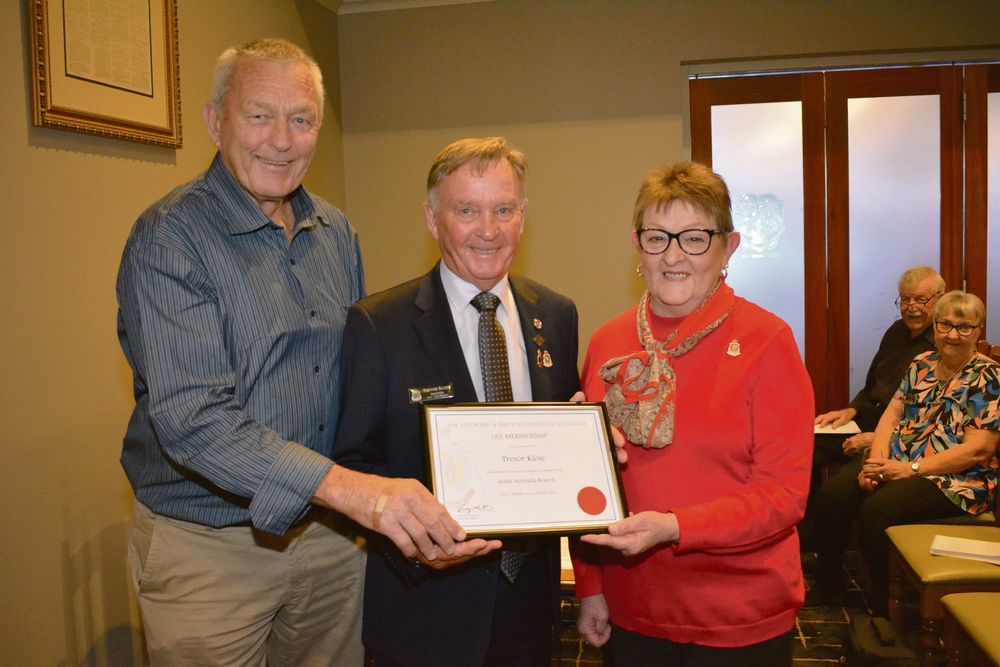 RSL Life Membership for Trevor post image