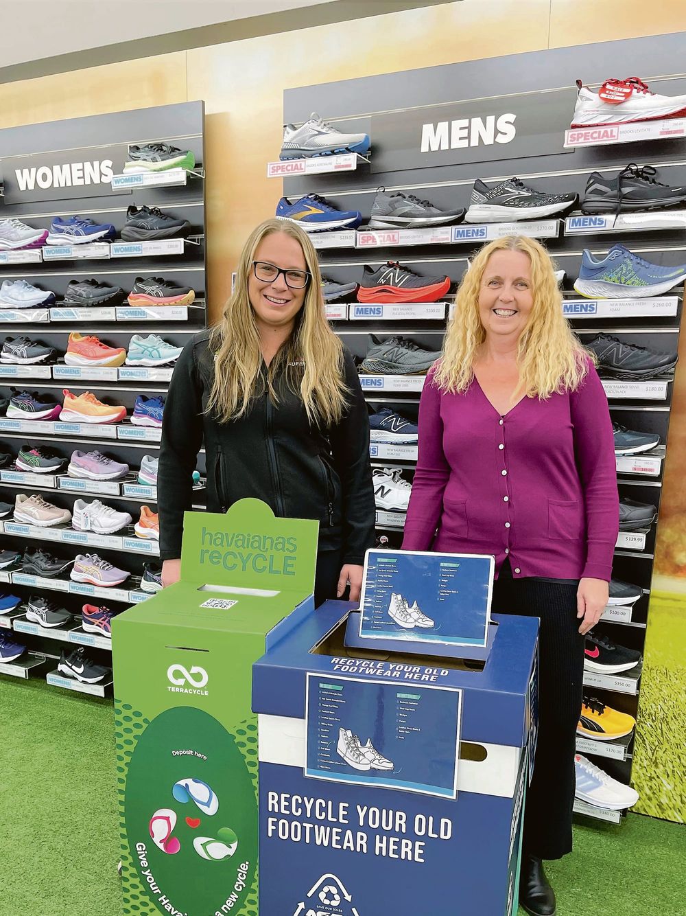 Putting their best foot forward post image