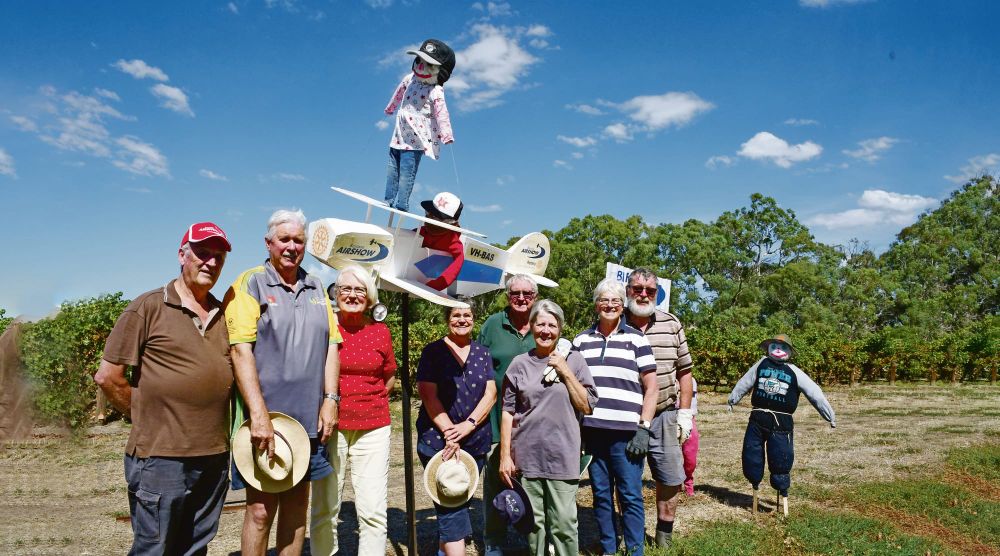 High flying for Rotary Club scarecrows post image