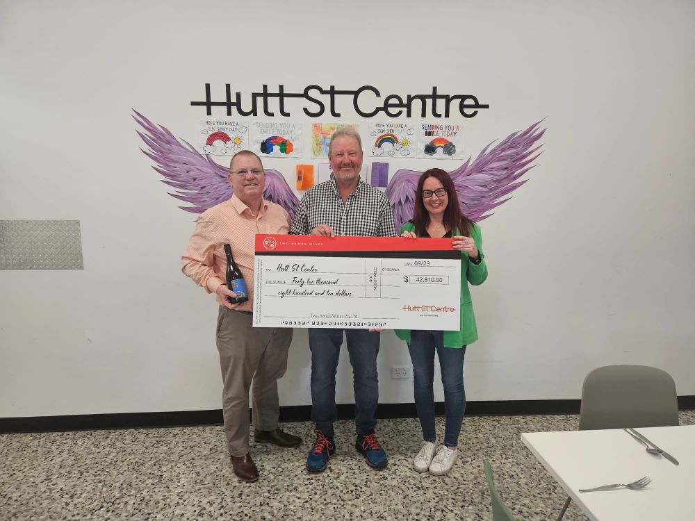 Winery lends Two Hands for homelessness post image