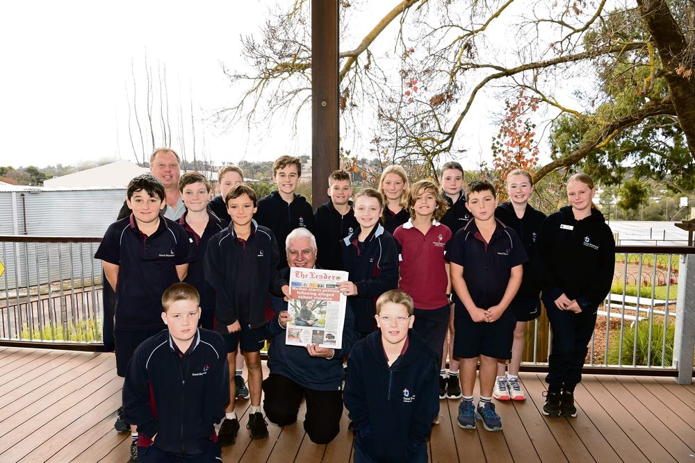 Good Shepherd students prepare for their market stalls post image