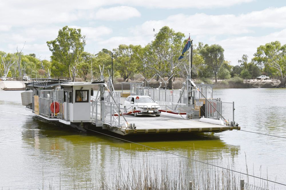 All aboard the Swan Reach ferry post image