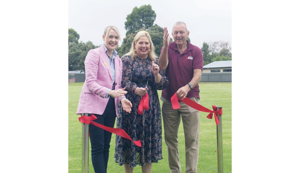 Opening of new junior oval boosts local sports post image