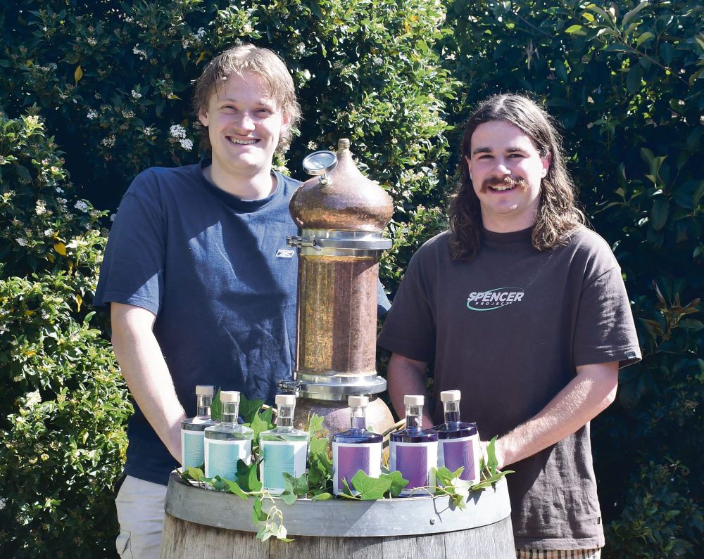 Friends distilling a local success post image