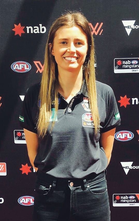 Nadia drafted to St. Kilda in AFLW post image