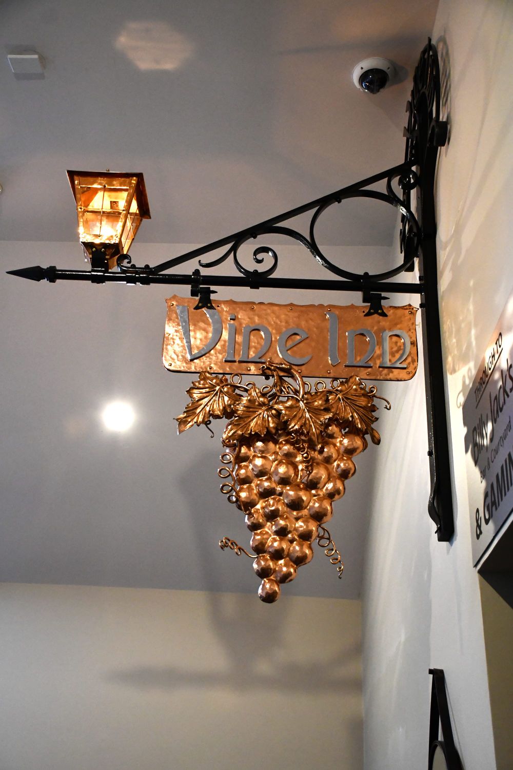 Turning the light on for Vine Inn sign creator post image
