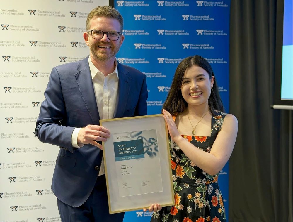 Barossa pharmacist intern wins award post image